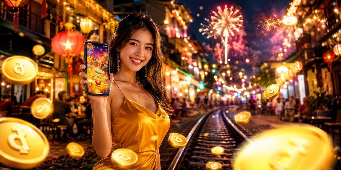 Người chơi tại Hà Nội trải nghiệm casino trực tuyến trên điện thoại trong không khí lễ hội